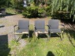GEATIS Eetkamerstoelen Nomada Design 3 stuks, Huis en Inrichting, Ophalen of Verzenden, Zo goed als nieuw, Vijf, Zes of meer stoelen