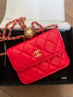 Chanel Micro cards purse, Nieuw, Overige typen, Ophalen of Verzenden, Rood