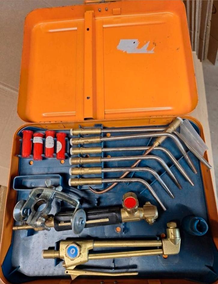 AGA Snijbrander Set in Koffer, Doe-het-zelf en Verbouw, Gereedschap | Lasapparaten, Overige typen, Minder dan 150 ampère, Ophalen