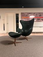 Fritz Hansen Egg Chair met voetenbankje (collectors edition), Design klassieker, Ophalen of Verzenden, Zo goed als nieuw, 75 tot 100 cm