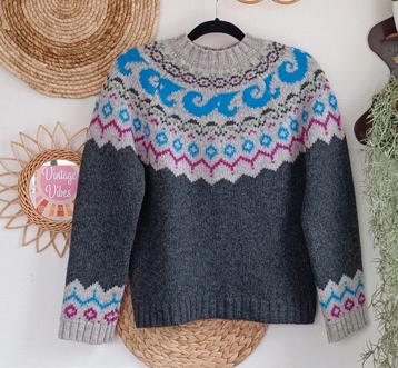 Vintage norway scandinavisch wollen trui noors dale style  beschikbaar voor biedingen