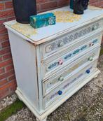 Brocante vintage ladenkast commode dressoir boho, Huis en Inrichting, Kasten | Ladekasten, Ophalen, 50 tot 100 cm, Zo goed als nieuw