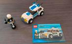 Lego 7236 politie auto snelheidscontrole, Ophalen of Verzenden, Zo goed als nieuw, Complete set, Lego