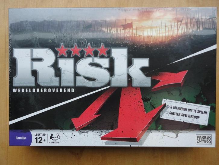 Bordspel RISK van Parker / nieuw - ingeseald, Hobby en Vrije tijd, Gezelschapsspellen | Bordspellen, Nieuw, Ophalen of Verzenden