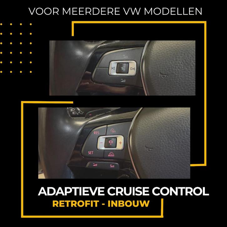 Adaptieve Cruise Control inbouw | VW | Polo | Golf | Tiguan, Auto diversen, Overige Auto diversen, Ophalen of Verzenden