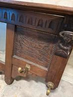 Vintage Houten Wandkapstok, Huis en Inrichting, Woonaccessoires | Kapstokken, Gebruikt, Minder dan 100 cm, Hout, Ophalen