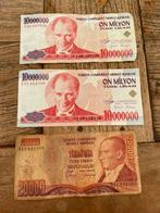 Oude Turkse Lira’s, Postzegels en Munten, Bankbiljetten | Europa | Niet-Eurobiljetten, Ophalen of Verzenden, Overige landen, Los biljet
