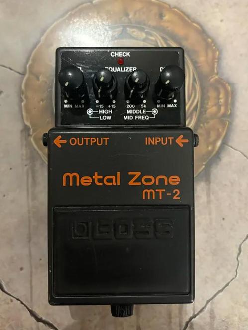 Boss MT-2 Metal Zone (Silver Label) - Black, Muziek en Instrumenten, Effecten, Distortion, Overdrive of Fuzz, Verzenden