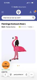Flamingo Kostuum Roze - 2 Stuks!, Kleding | Dames, Carnavalskleding en Feestkleding, Carnaval, Nieuw, Ophalen of Verzenden, Kleding
