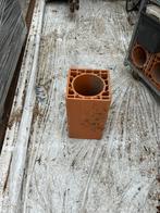 Schoortsteen elementen 2,5 meter totaal lengte, Doe-het-zelf en Verbouw, Metselstenen, Ophalen, Zo goed als nieuw, Bakstenen