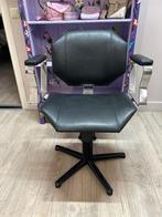 Kapper stoel, Huis en Inrichting, Stoelen, Ophalen, Zo goed als nieuw, Leer, Eén