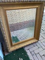 Gouden Rechthoekige Spiegel, Antiek en Kunst, Antiek | Spiegels, Ophalen, Rechthoekig, 50 tot 100 cm, 100 tot 150 cm