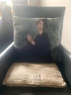 Stapelgoed Kussen met Afbeelding, Ophalen of Verzenden, Zo goed als nieuw, Overige kleuren, Rechthoekig