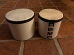 Set Remo bongo trommels, Muziek en Instrumenten, Percussie, Ophalen, Gebruikt, Trommel
