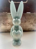 Epoxy Konijn - Blauw/Grijs, Verzamelen, Beelden en Beeldjes, Ophalen of Verzenden, Nieuw, Dier
