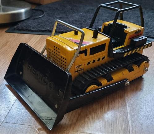 Remco. Grondverzetmachine.  bulldozer., Kinderen en Baby's, Speelgoed | Speelgoedvoertuigen, Zo goed als nieuw, Ophalen of Verzenden