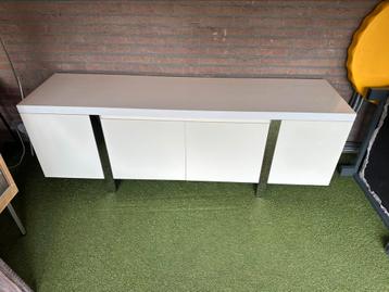 Dressoir hoogglans wit