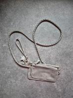 Antraciet handtas met schouderriem en handriem, Sieraden, Tassen en Uiterlijk, Tassen | Damestassen, Ophalen of Verzenden, Zo goed als nieuw