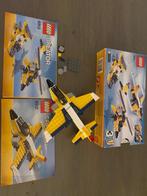 lego creator 6912 stuntjet, helicopter, speedboot;, Ophalen of Verzenden, Gebruikt, Lego