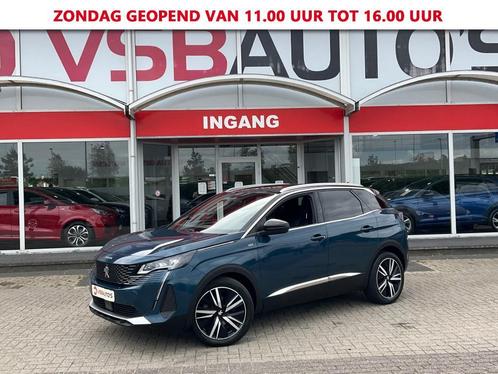 Peugeot 3008 1.2 PURETECH AUT. GT LEER NAVI CAMERA CARPLAY A, Auto's, Peugeot, Bedrijf, ABS, Adaptive Cruise Control, Airbags