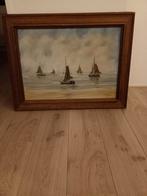 Jan Kelderman Zeegevecht, Antiek en Kunst, Kunst | Schilderijen | Klassiek, Ophalen
