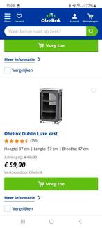 Obelink camping kast, Caravans en Kamperen, Kampeeraccessoires, Ophalen, Zo goed als nieuw