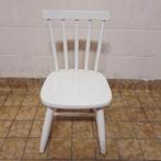 Vintage / Retro Wit Houten Kinder Stoeltje, Ophalen, Gebruikt, -, -