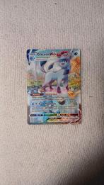 Glaceon VMAX Pokemon Kaart, Ophalen of Verzenden, Zo goed als nieuw, Losse kaart, Foil