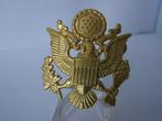 Embleem,Pet,Kepie,US,Army,Officier, Verzenden, Landmacht, Amerika, Embleem of Badge