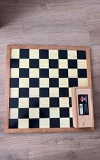 Dam/schaak bord met damstenen, Een of twee spelers, Ophalen of Verzenden, Gebruikt