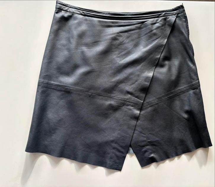 Leren rok van Samsøe Samsøe, maat L= 40-42, Kleding | Dames, Rokken, Zo goed als nieuw, Maat 38/40 (M), Overige kleuren, Boven de knie