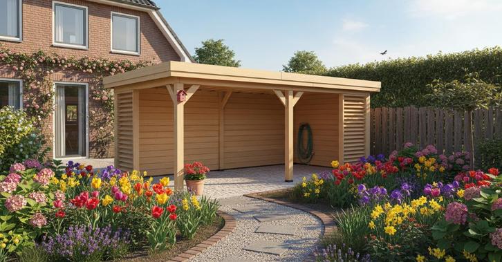 Douglas Tuinhuis 690x380 cm – Alles op maat gezaagd! Pergola, Tuin en Terras, Overkappingen, Nieuw, Tuinpaviljoen, Ophalen