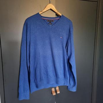 Tommy Hilfiger trui XL blauw, zeer fraai