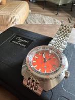 seestern (Doxa) hommage, Leer, Staal, Polshorloge, Ophalen of Verzenden