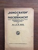 19356 Mr. JEW (bijnaam Jan Erwtenwater) was SDAP-poli-, Boeken, Ophalen of Verzenden, Gelezen, Mr. J.E.W. Duys