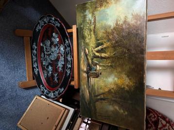 Mooi schilderij  beschikbaar voor biedingen