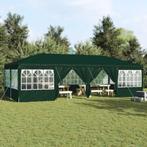 Partytent groen 8x4, Tuin en Terras, Partytenten, Ophalen, Opvouwbaar, Partytent, Zo goed als nieuw