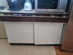Retro Mid Century Keukenkast, Ophalen, Gebruikt, Wit, Overige typen