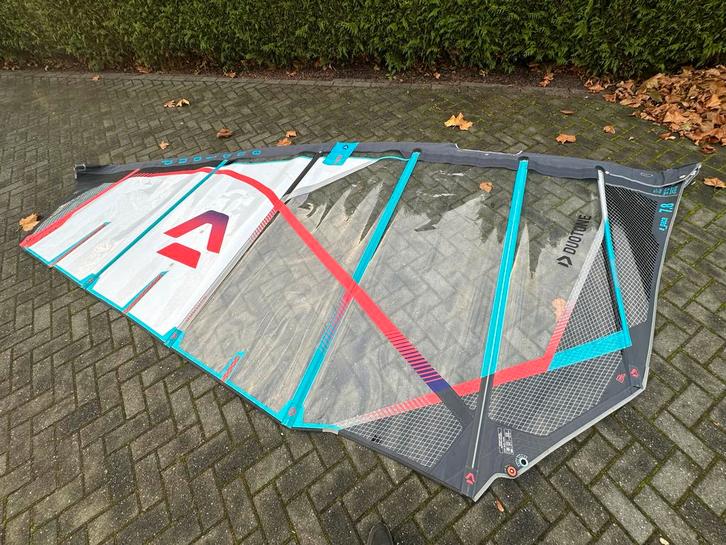 Duotone E_Pace 7.8 2024 Z.G.A.N., Watersport en Boten, Windsurfen, Zo goed als nieuw, Zeil, 7 m² of meer, Ophalen