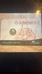 Coincard 140 jaar Schulman b.v, Postzegels en Munten, Munten | Nederland, Koning Willem III, Zilver, Ophalen of Verzenden, Losse munt