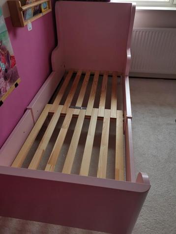 Ikea busunge meegroeibed met meegroeimatras en lattenbodem  beschikbaar voor biedingen