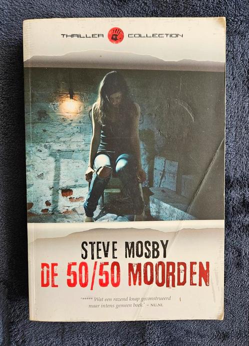 Steve Mosby - 50/50 moorden, Boeken, Thrillers, Gelezen, Ophalen of Verzenden