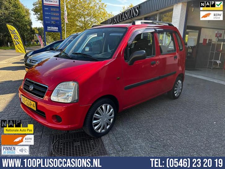 Suzuki Wagon R+ 1.0 ComfortN INRUILKOOPJE. AIRCO|NW APK|CENT, Auto's, Suzuki, Bedrijf, Te koop, Wagon R+, ABS, Airbags, Centrale vergrendeling