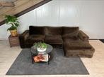 GRATIS LEVERING Velvet Loungebank Bruin 295x170 GEREINIGD, 250 tot 300 cm, Ophalen of Verzenden, Zo goed als nieuw, 150 cm of meer