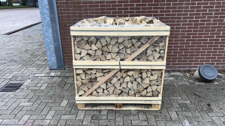 Superieur openhaardhout: eik, beuk, haagbeuk, es, berk, mix, Tuin en Terras, Haardhout, Blokken, Overige houtsoorten, Minder dan 3 m³