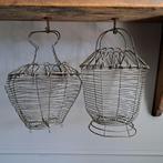 1x Frans brocante oud eiermandje slamandje *Etage3*, Gebruikt, ., Ophalen of Verzenden, .