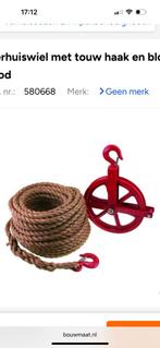 Touw wn blok voor verhuizing, Ophalen of Verzenden, Zo goed als nieuw, Minder dan 10 meter