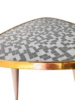 Driepoot vintage plantentafeltje bijzettafeltje midcentury, Huis en Inrichting, Minder dan 45 cm, Minder dan 55 cm, Gebruikt, Etten-Leur