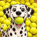 100 gebruikte tennisballen/ padelballen, Ophalen of Verzenden, Gebruikt, Hondenballen