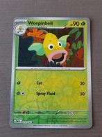 151 070/165 weepinbell reverse, Hobby en Vrije tijd, Verzamelkaartspellen | Pokémon, Ophalen of Verzenden, Zo goed als nieuw, Losse kaart